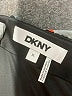 DKNY 100% Polyester Silver Black Formal Skirt Size XL - photo 3