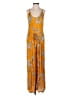 Jaase 100% Rayon Orange Jumpsuit Size XS - photo 1