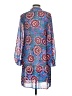 CAbi Paisley Blue Casual Dress Size XS - photo 2
