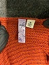 Alya Orange Pullover Sweater Size M - photo 7