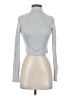 Shein Gray Long Sleeve Turtleneck Size 4 - photo 1