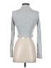 Shein Gray Long Sleeve Turtleneck Size 4 - photo 2