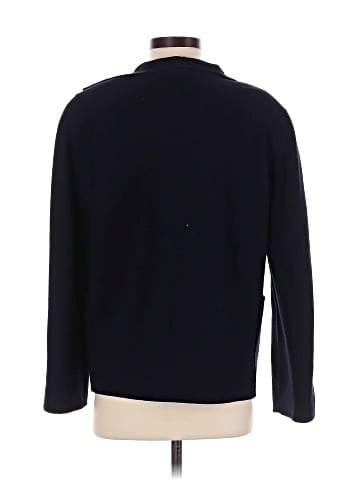 Linda Allard Ellen Tracy Wool Cardigan (view 2)