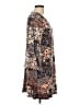 MSK Paisley Brown Casual Dress Size L (petite) - photo 4