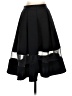 Express Outlet 100% Polyester Solid Black Formal Skirt Size 0 - photo 1