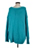 Unbranded Solid Teal Pullover Sweater Size S - photo 2