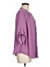 Torrid 100% Polyester Purple 3/4 Sleeve Blouse Size Med Plus (00) - photo 4