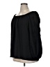 Max Studio 100% Polyester Black Long Sleeve Blouse Size XL - photo 4