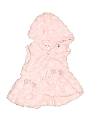 Little Lass Faux Fur Vest (view 1)
