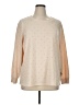 Emily Daniels Polka Dots Tan Pullover Sweater Size 1X - photo 1