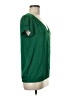 Zara Basic 100% Polyester Green Short Sleeve Blouse Size M - photo 4