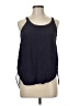 Olive and Oak Blue Sleeveless Blouse Size M - photo 1