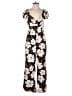 Old Navy Floral Brown Jumpsuit Size S - photo 1