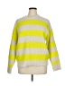 On 34th 100% Polyester Stripes Yellow Pullover Sweater Size XL - photo 1