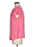 Maison d' Amelie 100% Polyester Pink Short Sleeve Blouse Size M - photo 5