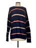 Forever 21 Stripes Blue Pullover Sweater Size S - photo 1
