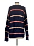 Forever 21 Stripes Blue Pullover Sweater Size S - photo 2