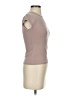 Zara Tan Short Sleeve Turtleneck Size S - photo 4