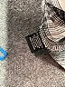Intro Plaid Silver 3/4 Sleeve Button-Down Shirt Size M - photo 8
