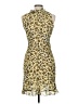 Taiga Animal Print Tan Cocktail Dress Size 8 - photo 2