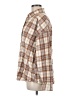 Assorted Brands 100% Cotton Plaid Brown Long Sleeve Button-Down Shirt Size M - photo 5