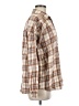 Assorted Brands 100% Cotton Plaid Brown Long Sleeve Button-Down Shirt Size M - photo 4