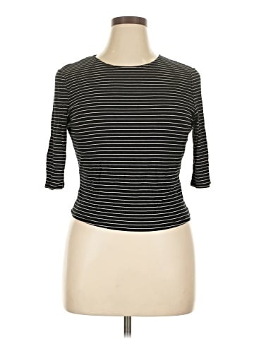 POPSUGAR 3/4 Sleeve Top (view 1)