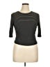 POPSUGAR Black 3/4 Sleeve Top Size XL - photo 1