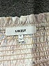 Likely 100% Polyester Paisley Silver Gray Casual Skirt Size M - photo 4