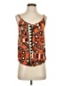 H&M Conscious 100% Polyester Orange Tank Top Size XS - photo 1