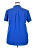 Unbranded Blue Short Sleeve Blouse Size XXL (estimated) - photo 2
