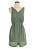 Shein 100% Polyester Solid Green Romper Size 6 - photo 1