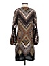 MSK Print Brown Casual Dress Size S - photo 2