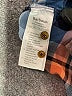Barbour 100% Cotton Plaid Blue Orange Long Sleeve Button-Down Shirt Size 4 - photo 8