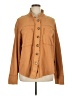 Kensie 100% Cotton Solid Tan Jacket Size XL - photo 1