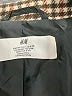 H&M 100% Polyester Houndstooth Brown Blazer Size 8 - photo 6