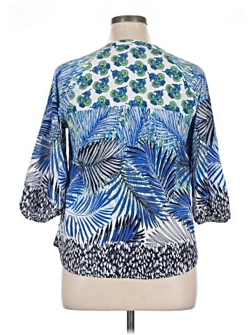 New Directions 3/4 Sleeve Blouse (view 2)