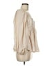 Soho 100% Polyester Ivory Long Sleeve Blouse Size M - photo 4