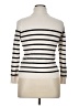 Lefties Stripes Ivory Turtleneck Sweater Size XL - photo 2