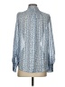 H&M Blue Long Sleeve Blouse Size XS - photo 2