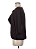 Ann Taylor LOFT 100% Polyester Black 3/4 Sleeve Blouse Size M - photo 5