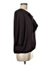 Ann Taylor LOFT 100% Polyester Black 3/4 Sleeve Blouse Size M - photo 4