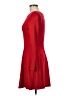 Lulus Solid Red Casual Dress Size M - photo 5