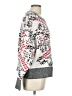 a.n.a. A New Approach Print Silver Pullover Sweater Size L (petite) - photo 4