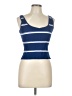 Happily Grey 100% Nylon Blue Tank Top Size L - photo 1