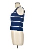 Happily Grey 100% Nylon Blue Tank Top Size L - photo 5