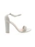 Steve Madden Silver Heels Size 10 - photo 1