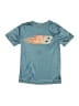 New Balance 100% Polyester Teal Active T-Shirt Size 8 - photo 1