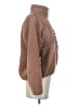Active by Old Navy 100% Polyester Solid Brown Faux Fur Jacket Size XS - photo 4