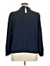 Emery Rose 100% Polyester Blue Long Sleeve Blouse Size XL - photo 2